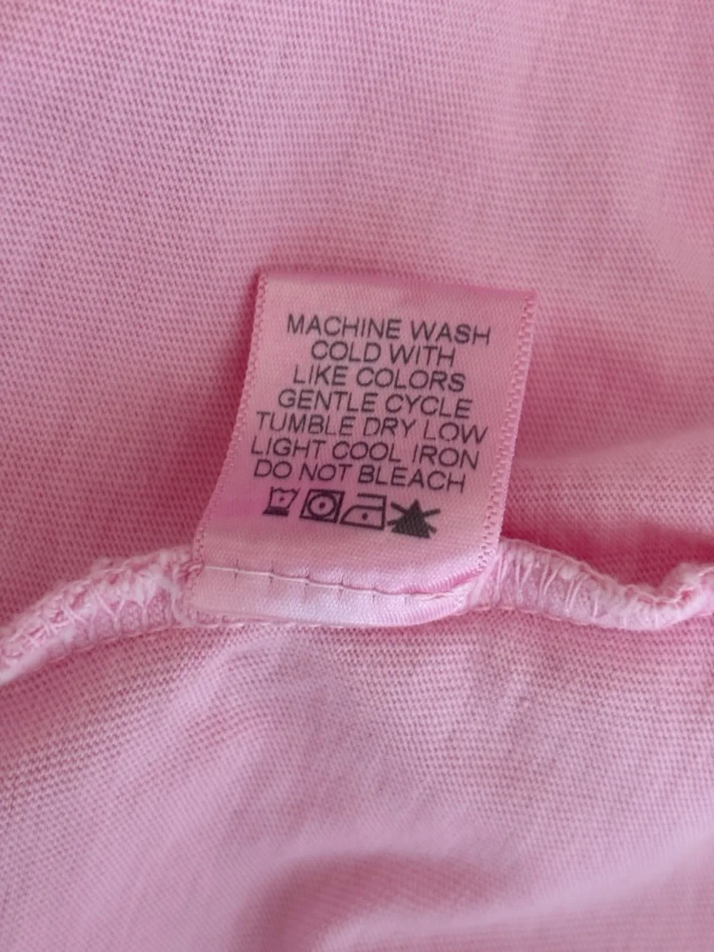 Xirena Pink Tie Front T Shirt Emme Dress Medium Summer Classic - Picture 9 of 9